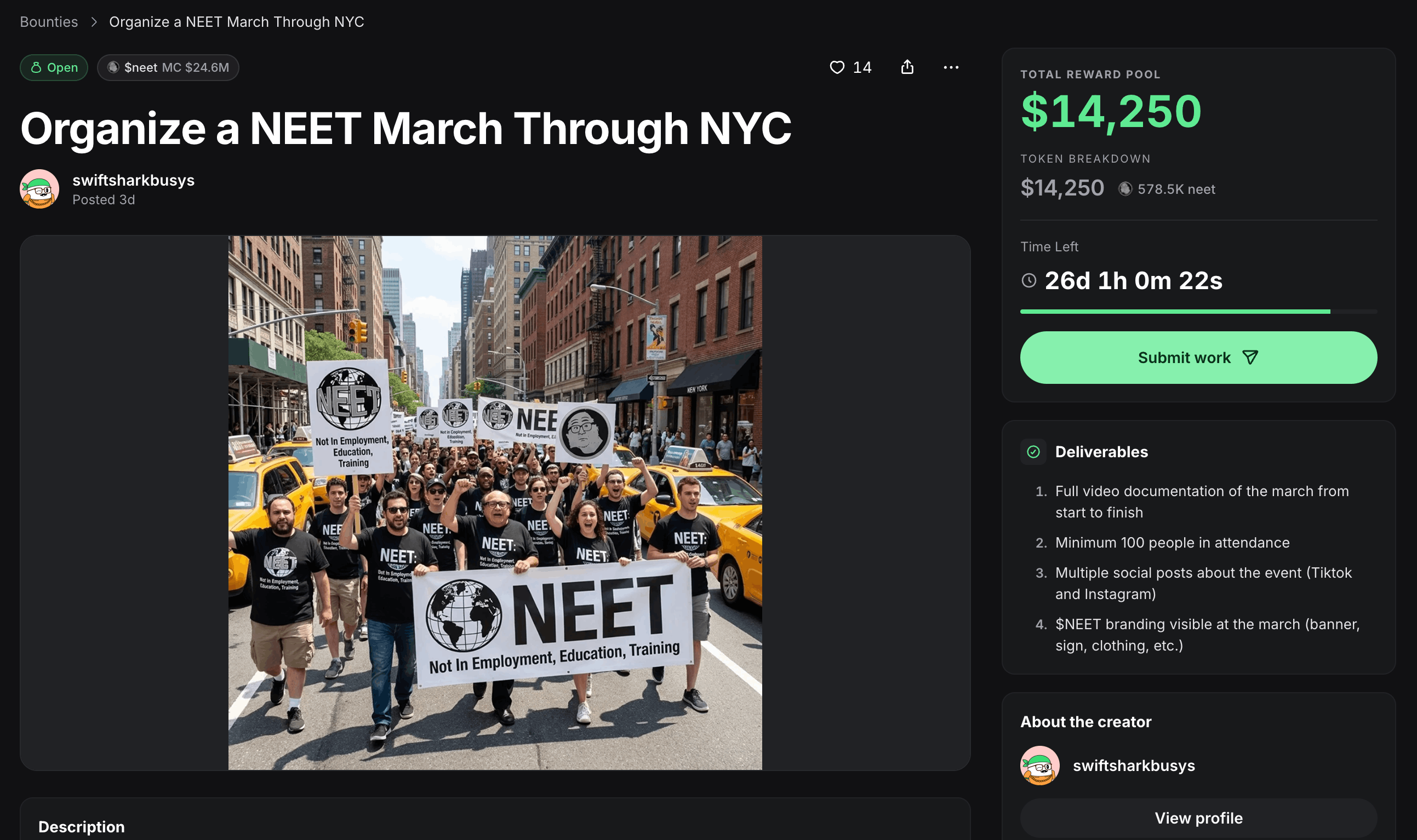 Trending bounty 2