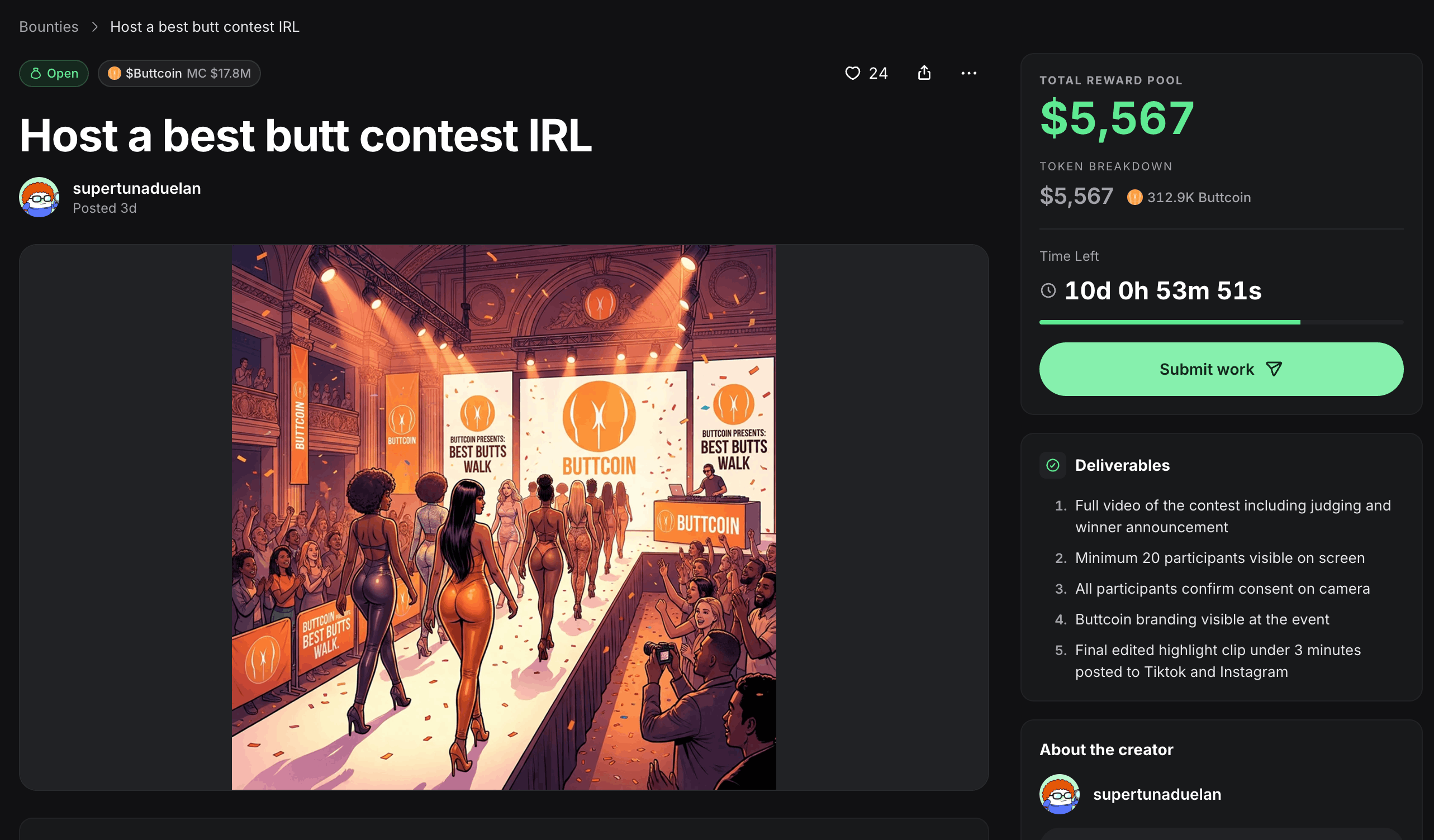 Trending bounty 4
