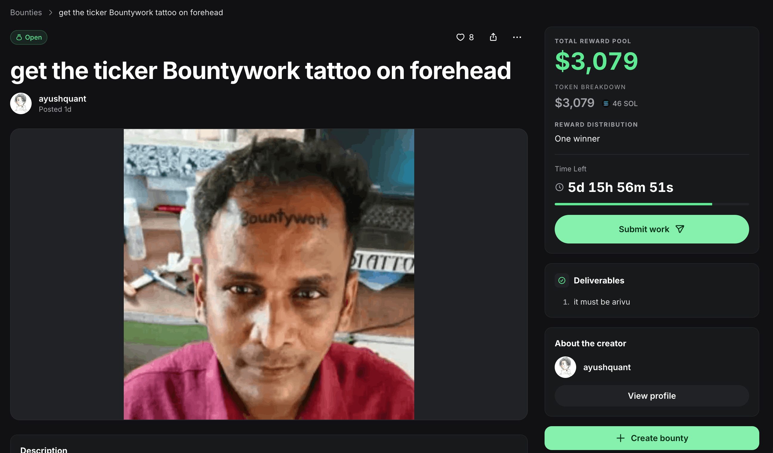 Trending bounty 7